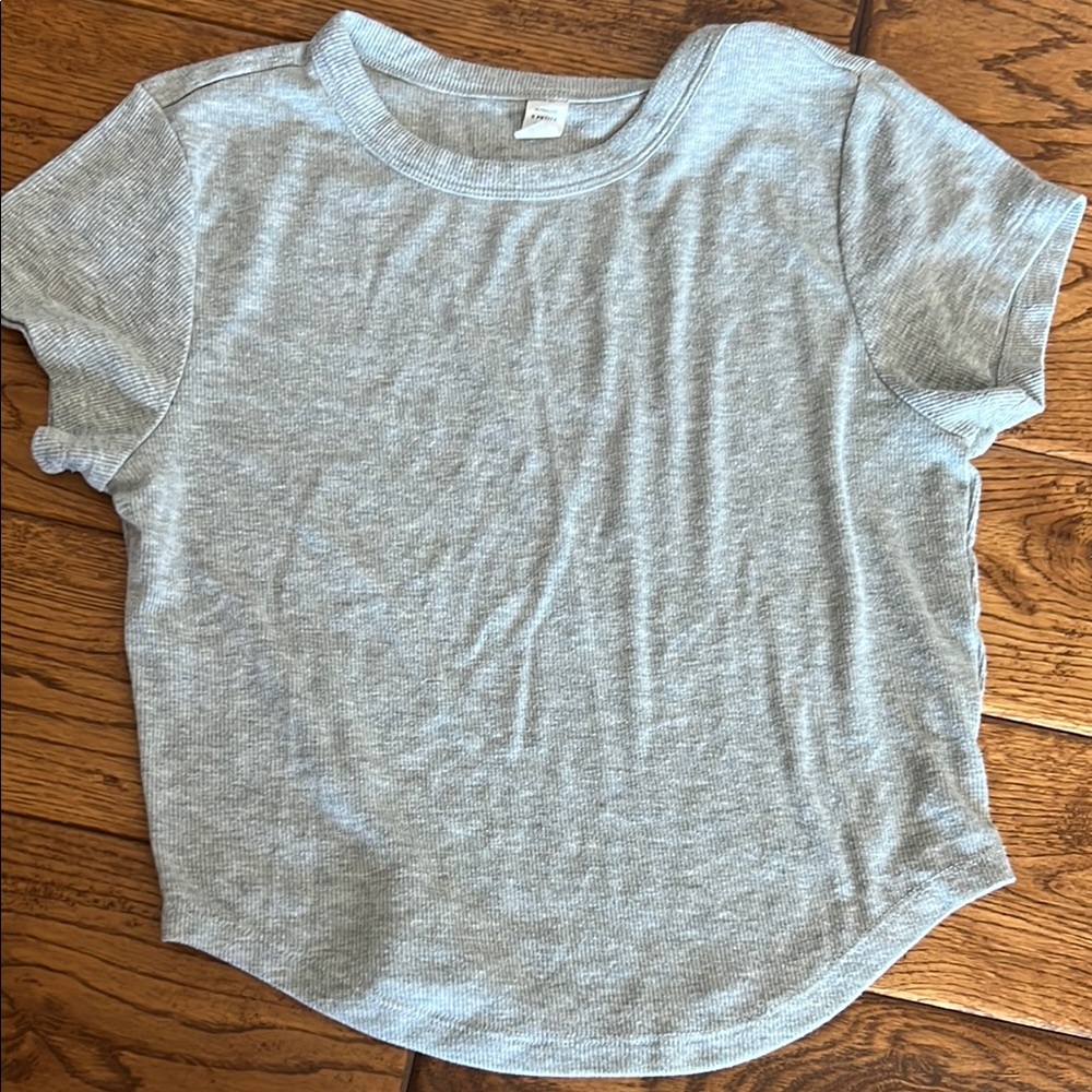 Gray Short Sleeve T-Shirt